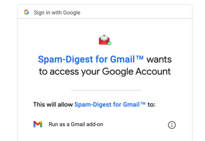 Sign-in on Google